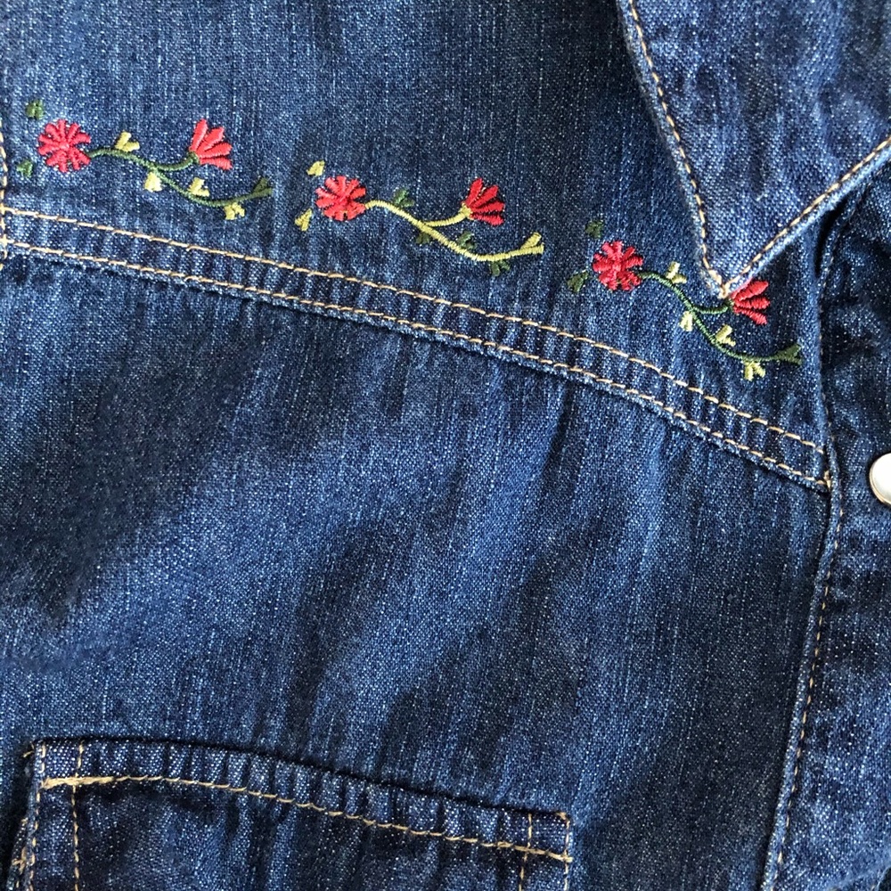Route 66 - Denim Button Up - Picture 2 of 5